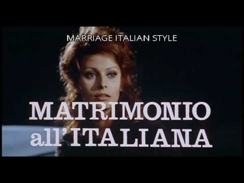 Trailer Marriage Italian Style (Matrimonio all'italiana)