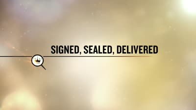 Trailer Signed, Sealed, Delivered